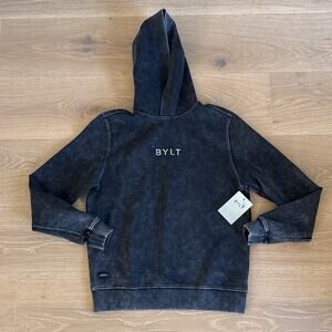 BYLT Hoodie Roamknit Washed Size M Black